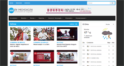 Desktop Screenshot of enmichoacan.com